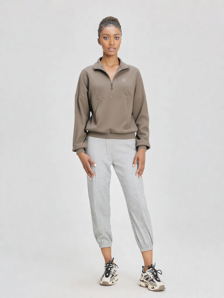 Half Zip Sweatshirt
