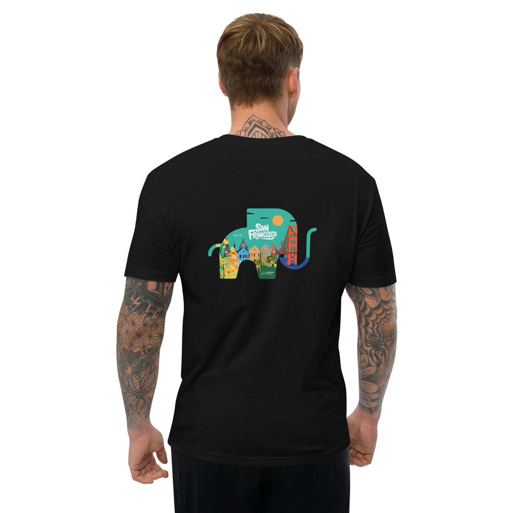 Short Sleeve Grey Elefante T-shirt